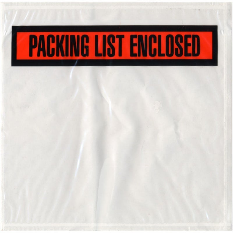 SALES4LESS Packing List Envelopes 7.5"" X 5.5"" Pouches Invoice Enclosed Adhesive Bags Pack of 200 PL755-199 Clear - Image 2